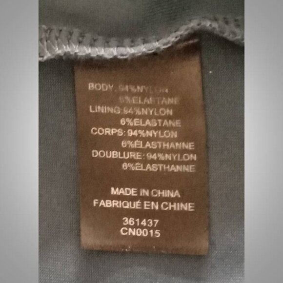 Tahari modern essentials long sleeve blouse top size medium  blue grey - Picture 4 of 4